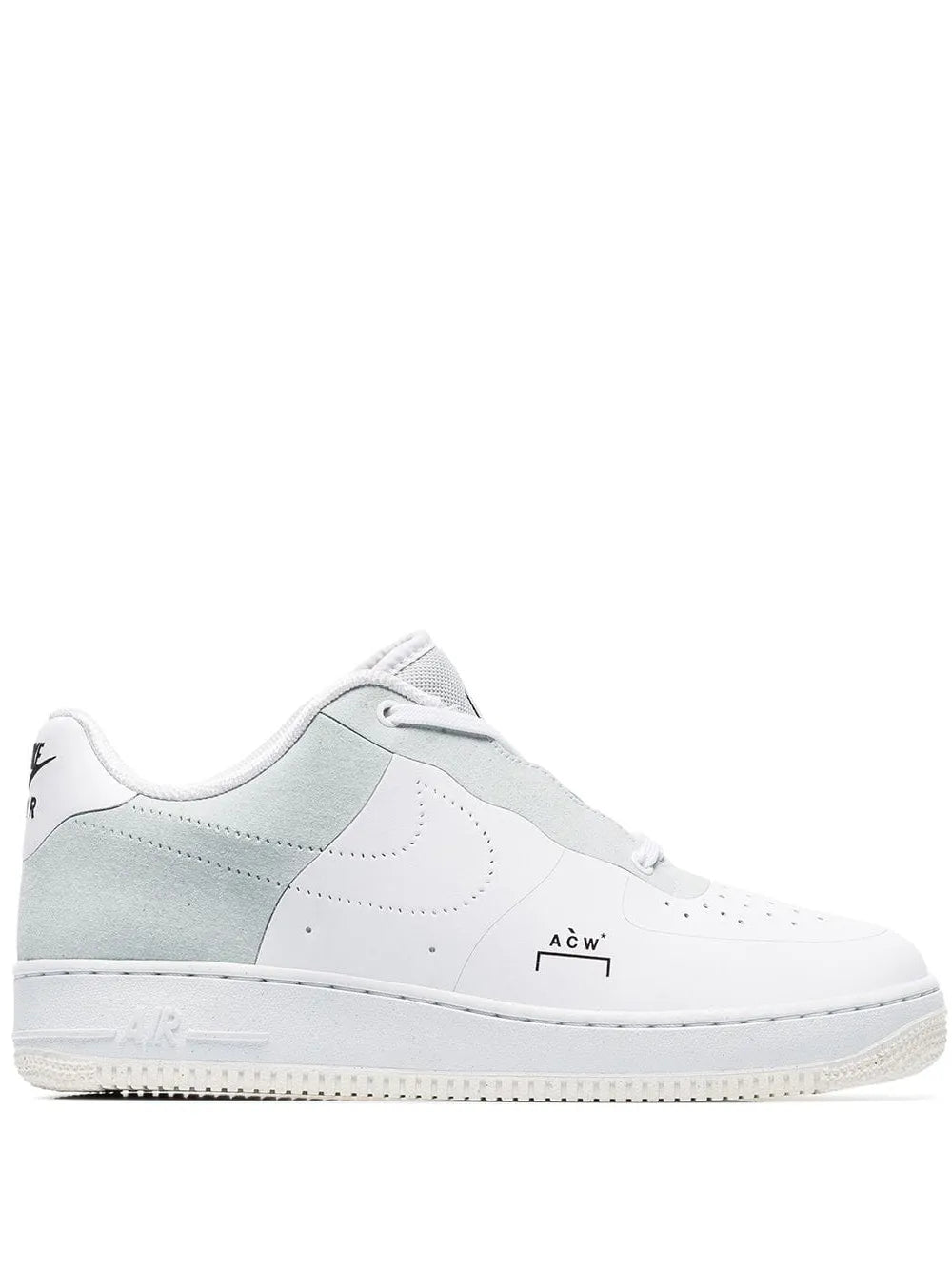 X A Cold Wall Air Force 1 Low White Sneakers