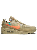X Off-White The 10: Air Max 90 Off-White/Desert Ore Sneakers