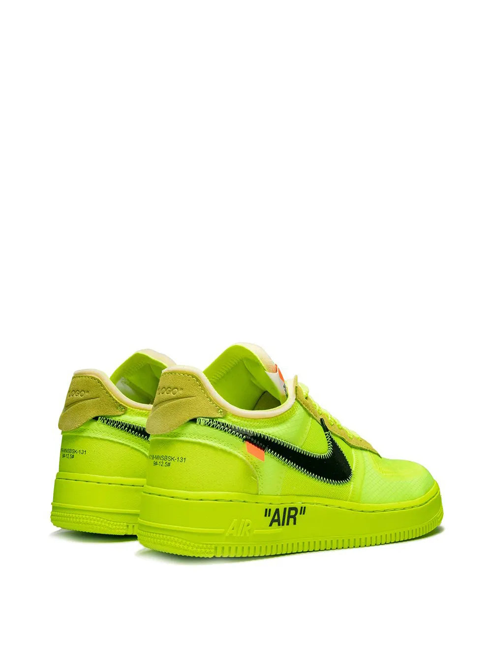 X Off-White The 10: Air Force 1 Low Volt Sneakers