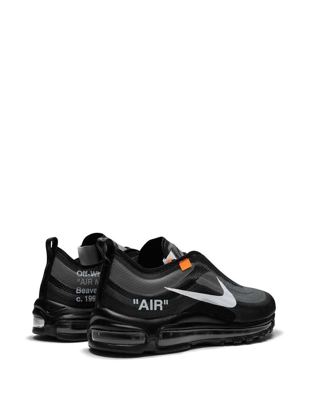 X Off-White Air Max 97 Og Black Sneakers