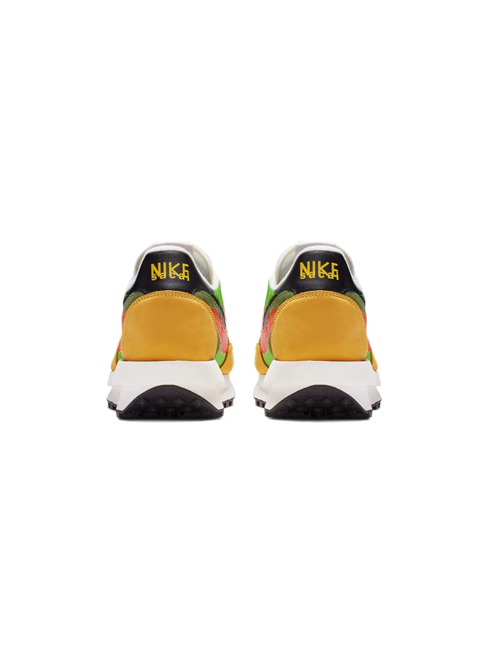 X Sacai Ldwaffle Green Gusto Sneakers