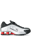 Shox R4 Black/Metallic Silver Sneakers