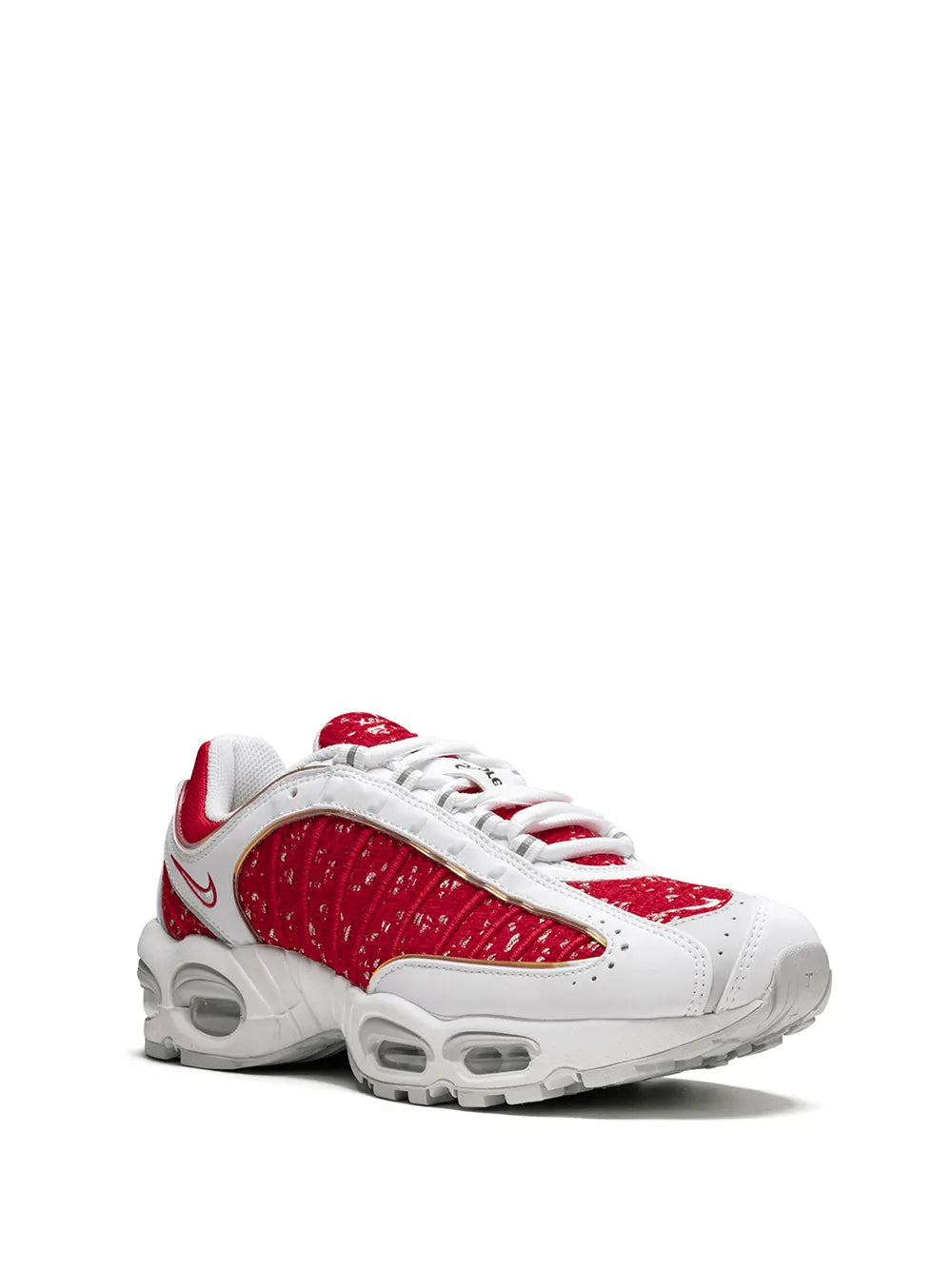 X Supreme Air Max 98 Tailwind 4 White/Red Sneakers