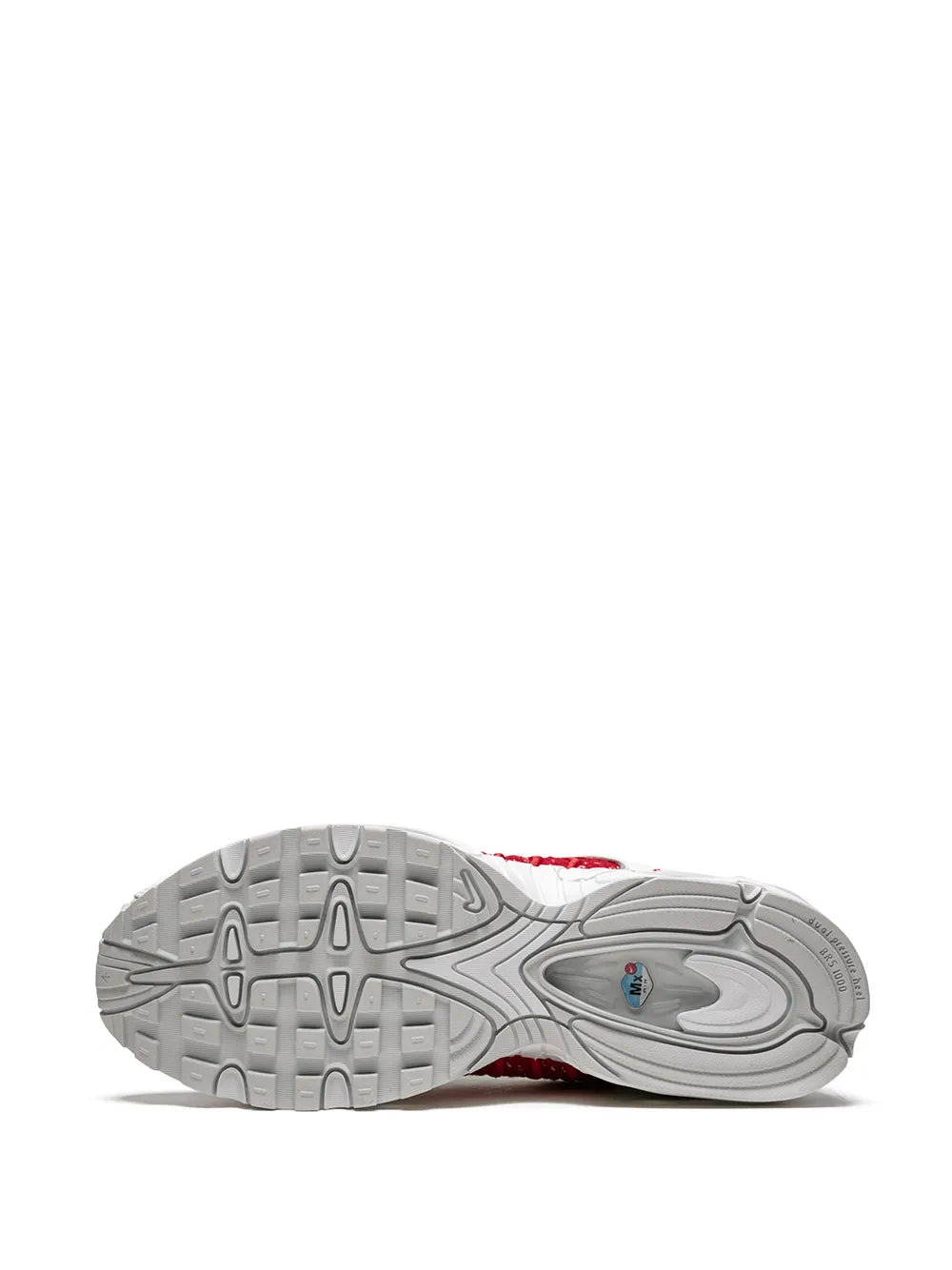 X Supreme Air Max 98 Tailwind 4 White/Red Sneakers