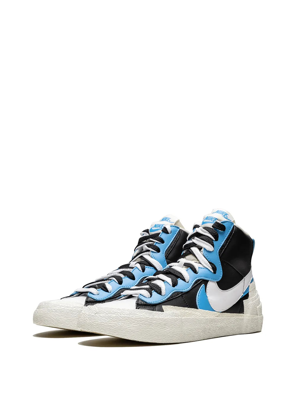 X Sacai Blazer Mid University Blue Sneakers