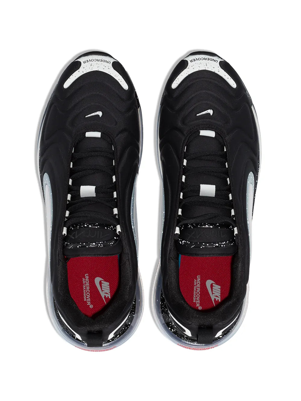 X Undercover Air Max 720 Black Sneakers
