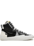 X Sacai Blazer Mid Black/Grey Sneakers