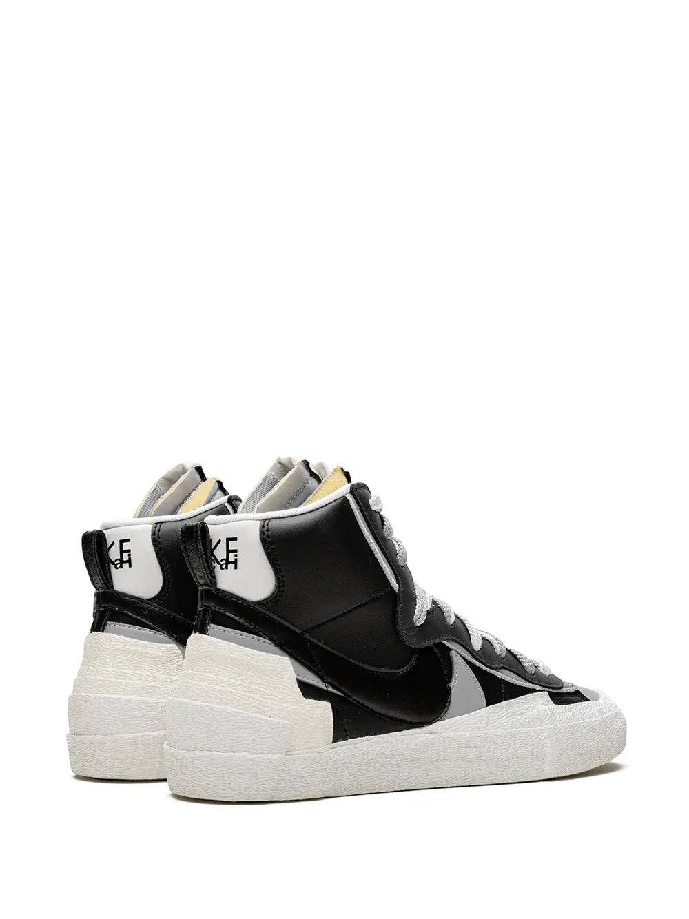 X Sacai Blazer Mid Black/Grey Sneakers