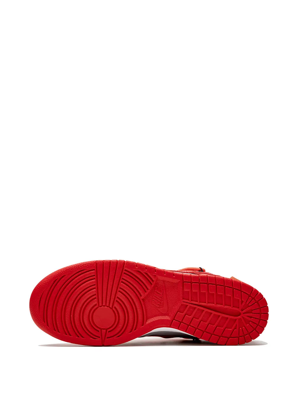 X Off-White Dunk Low University Red Sneakers