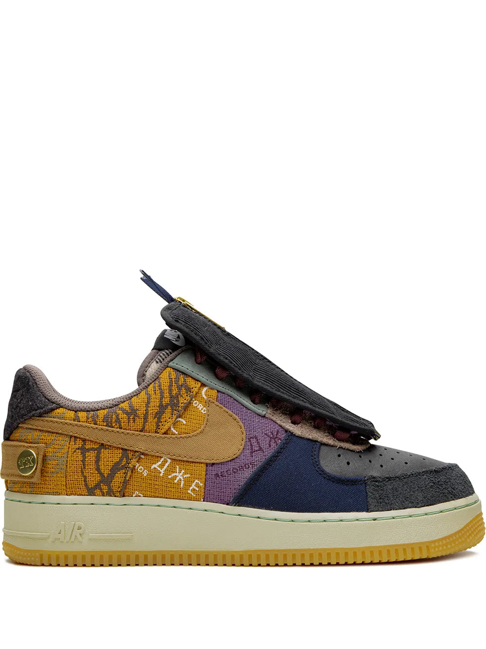 X Travis Scott Air Force 1 Low Cactus Jack Sneakers