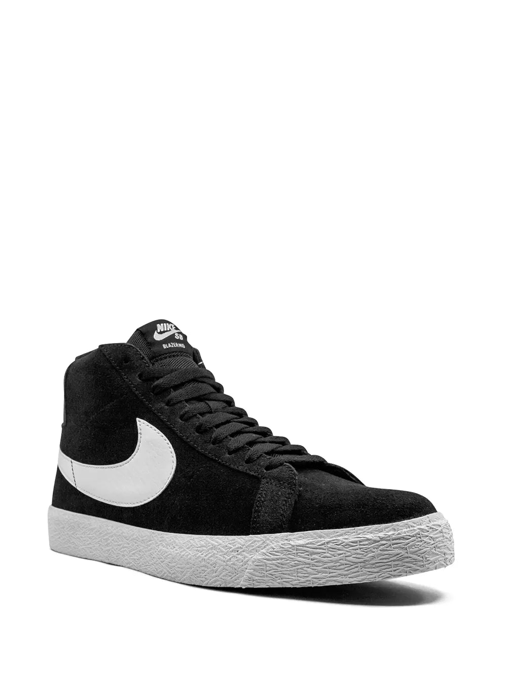 Sb Zoom Blazer Mid Black/White Sneakers