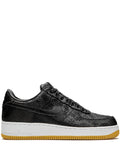 X Fragment X Clot Air Force 1 07 Black Silk Sneakers