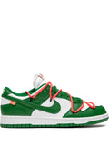 X Off-White Dunk Low Pine Green Sneakers