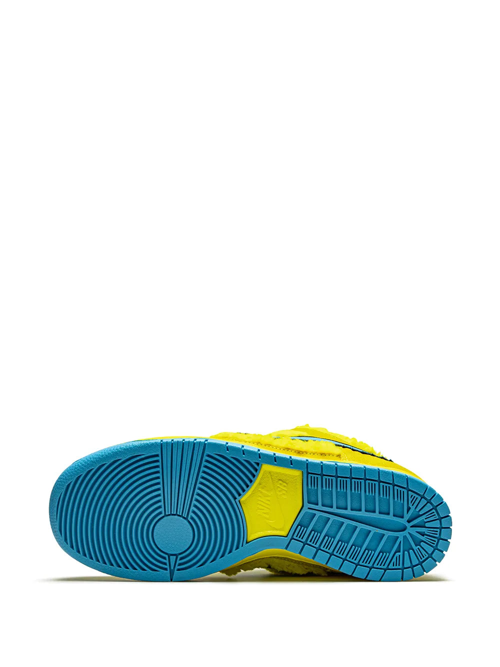X Grateful Dead Sb Dunk Low Yellow Bear Sneakers