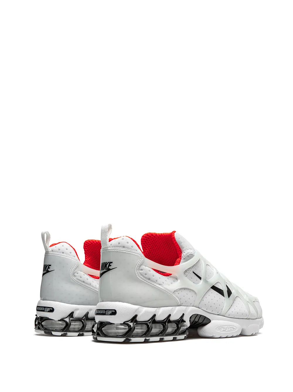 X Stussy Air Zoom Spiridon Kukini Habanero Red Sneakers