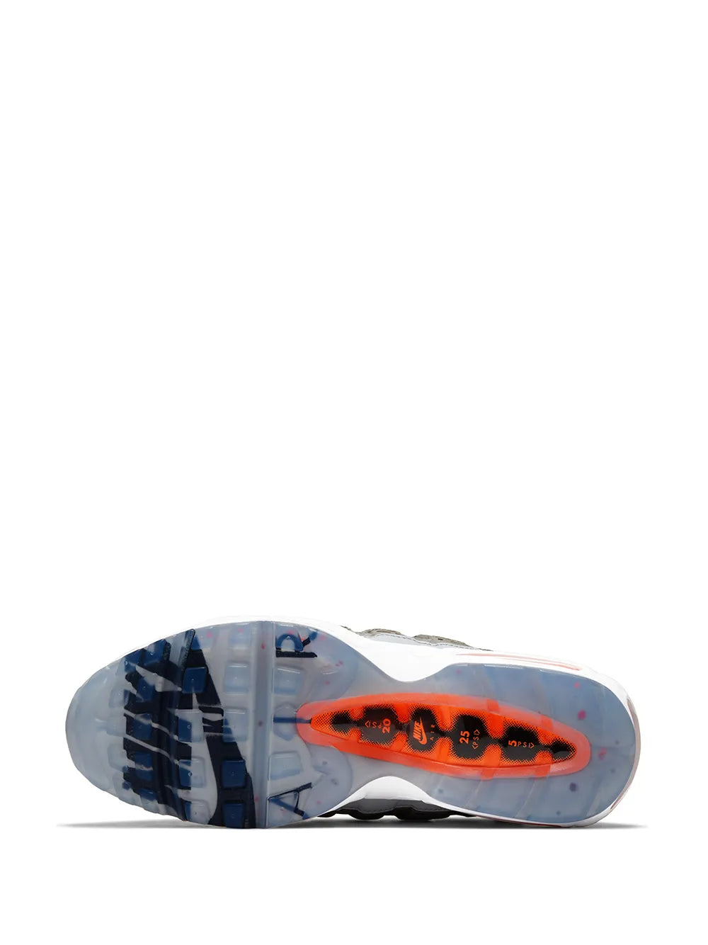 X Kim Jones Air Max 95 Total Orange Sneakers