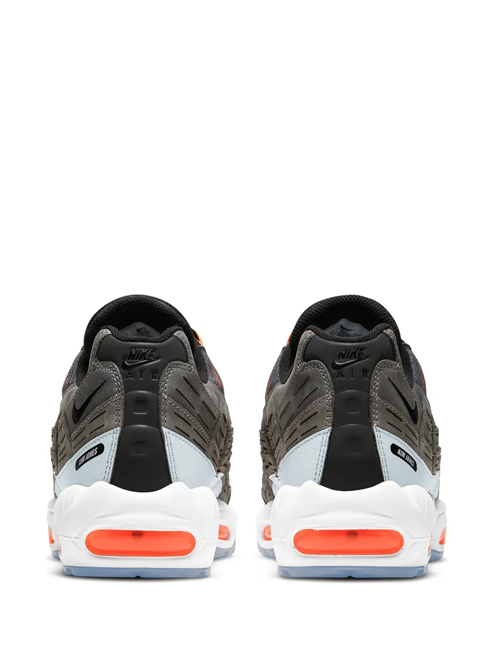 X Kim Jones Air Max 95 Total Orange Sneakers