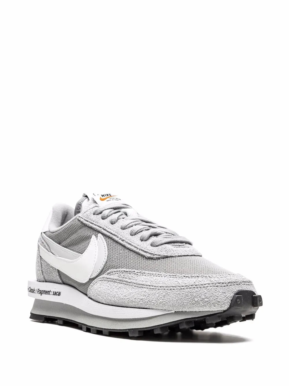X Sacai X Fragments Ldwaffle Grey Sneakers