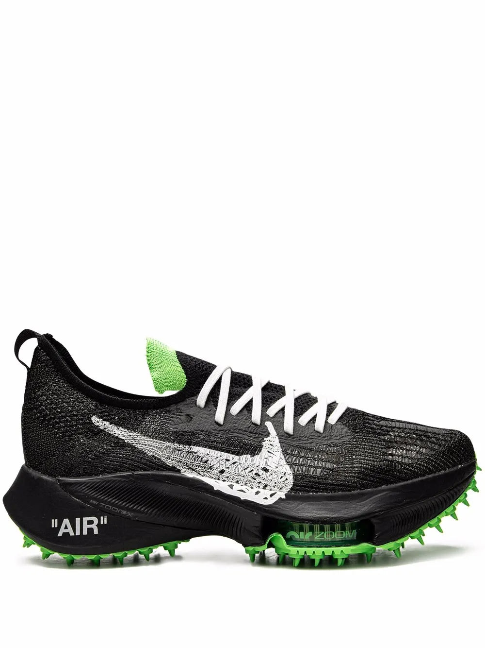 X Off-White Air Zoom Tempo Next% Scream Green Sneakers