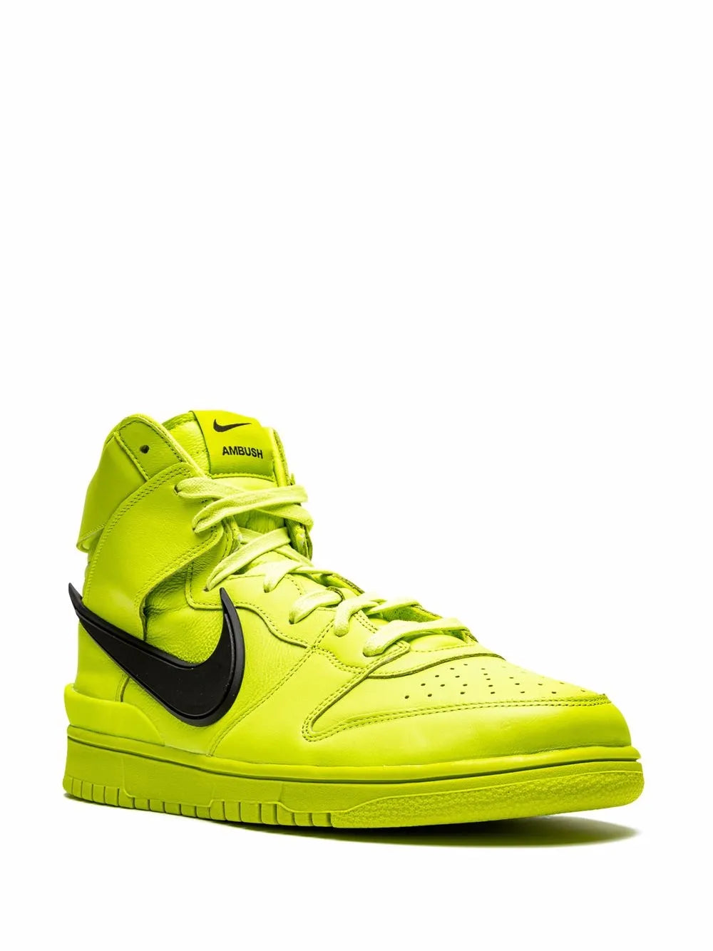 X Ambush Dunk High Flash Lime Sneakers