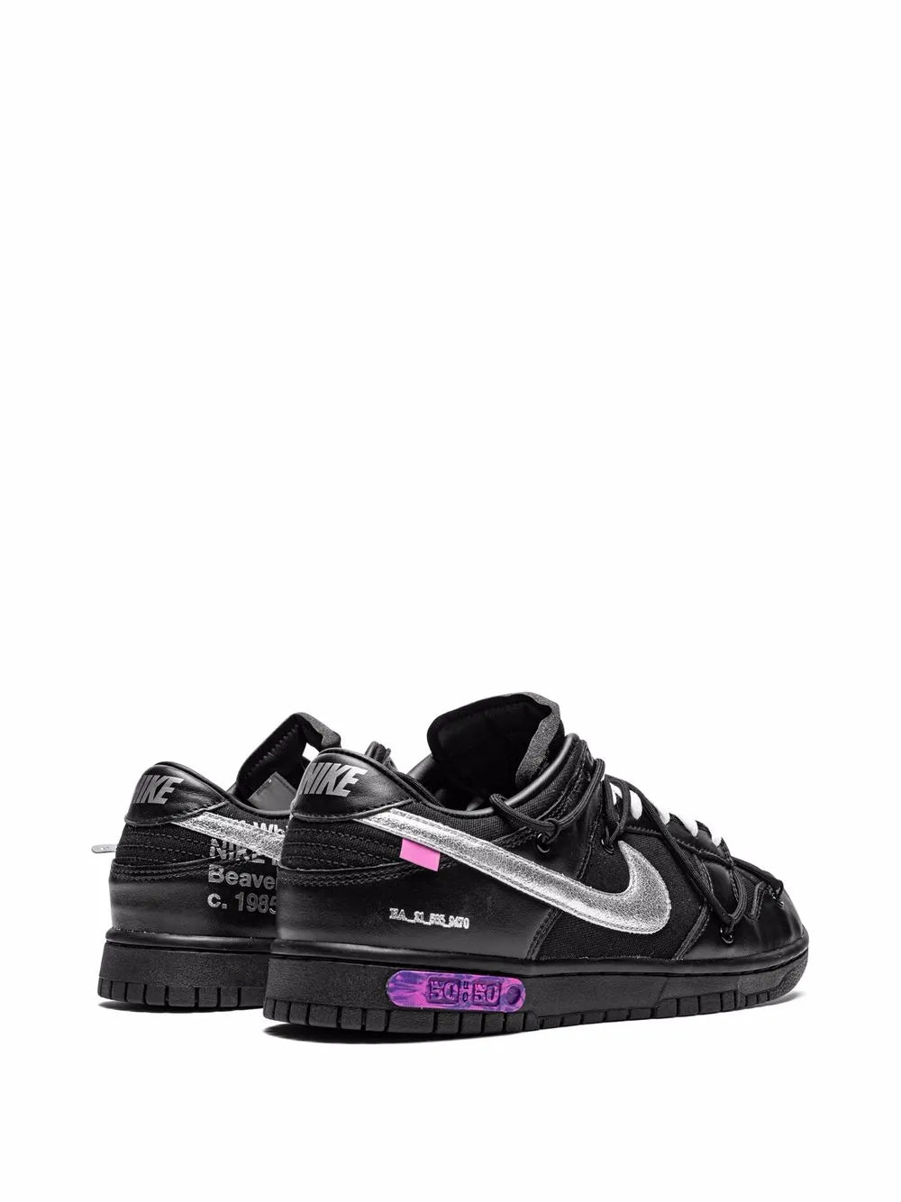 X Off-White Dunk Low Lot 50 Sneakers