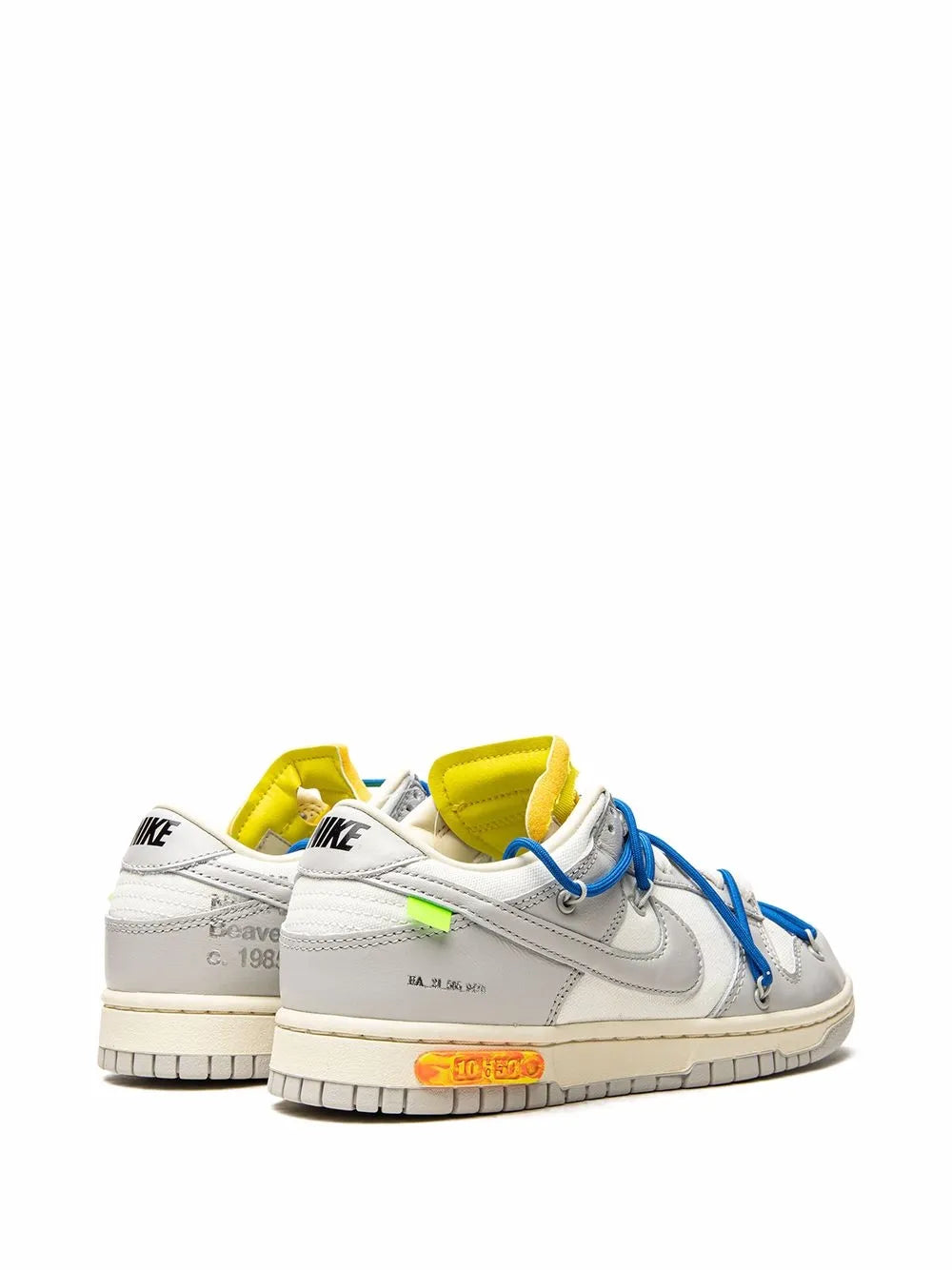 X Off-White Dunk Low Lot 10 Sneakers