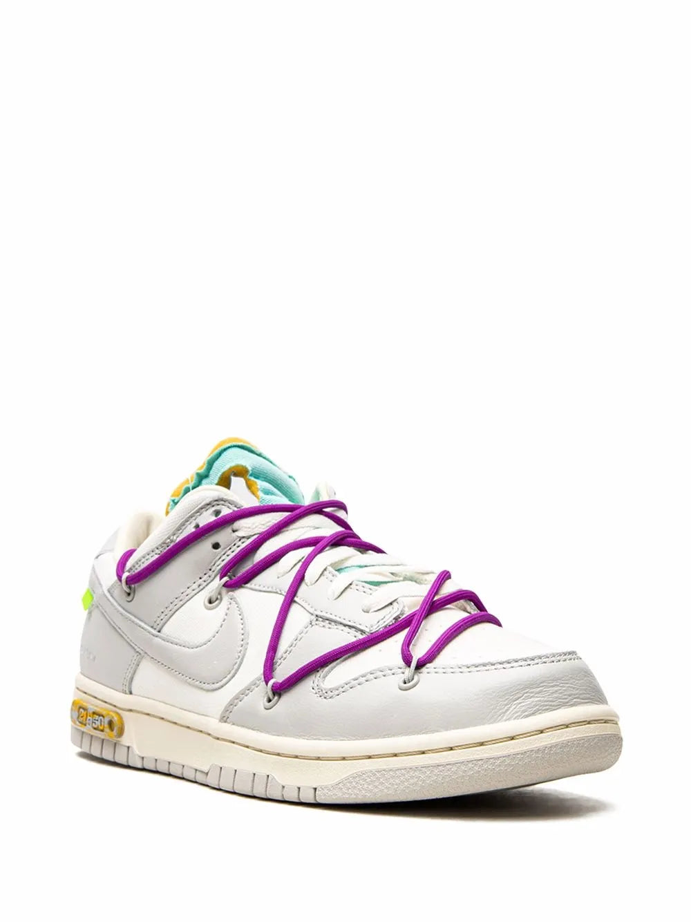 X Off-White Dunk Low Lot 21 Sneakers
