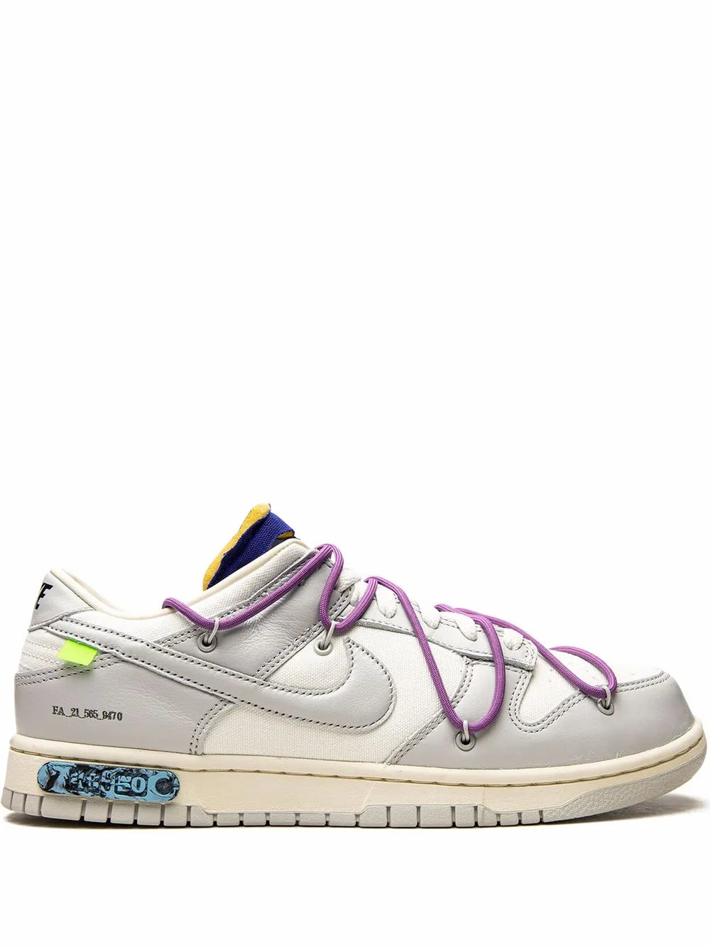 X Off-White Dunk Low Lot 48 Sneakers