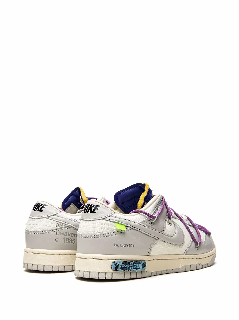 X Off-White Dunk Low Lot 48 Sneakers