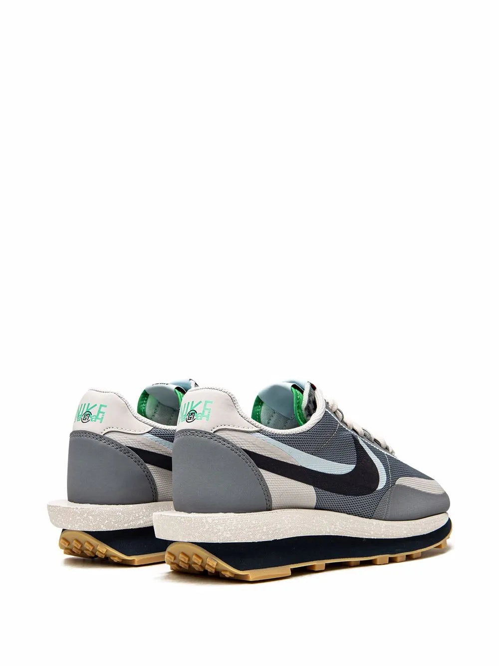 X Clot X Sacai Ldwaffle Cool Grey Sneakers