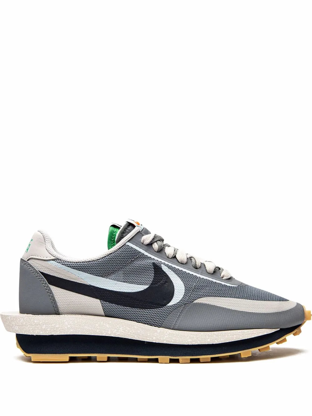 X Clot X Sacai Ldwaffle Cool Grey Sneakers