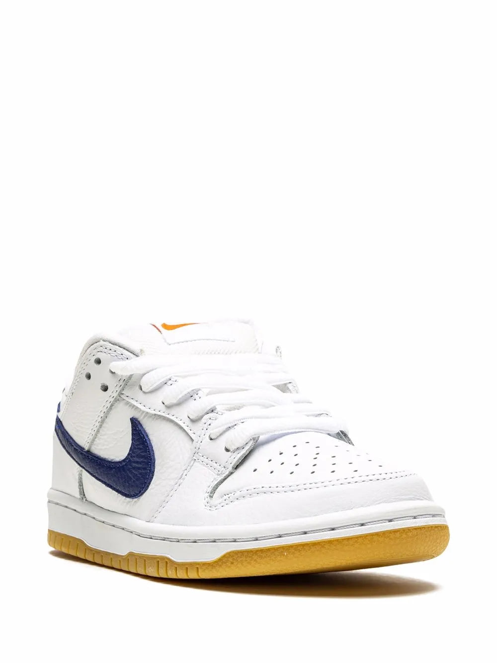 Sb Dunk Low Pro Iso Orange Label White/Navy Sneakers