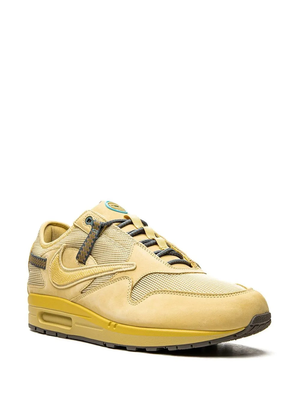 X Travis Scott Air Max 1 Saturn Gold Sneakers