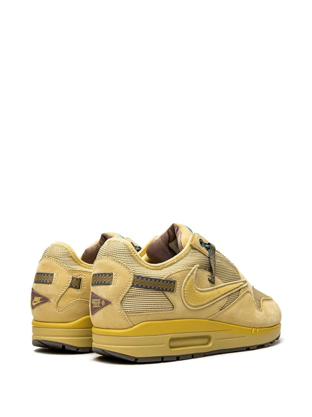 X Travis Scott Air Max 1 Saturn Gold Sneakers
