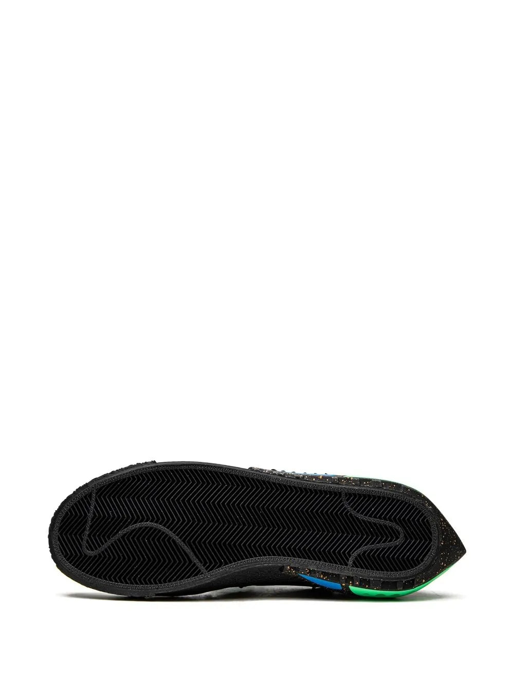 X Off-White Blazer Low Black/Electro Green Sneakers
