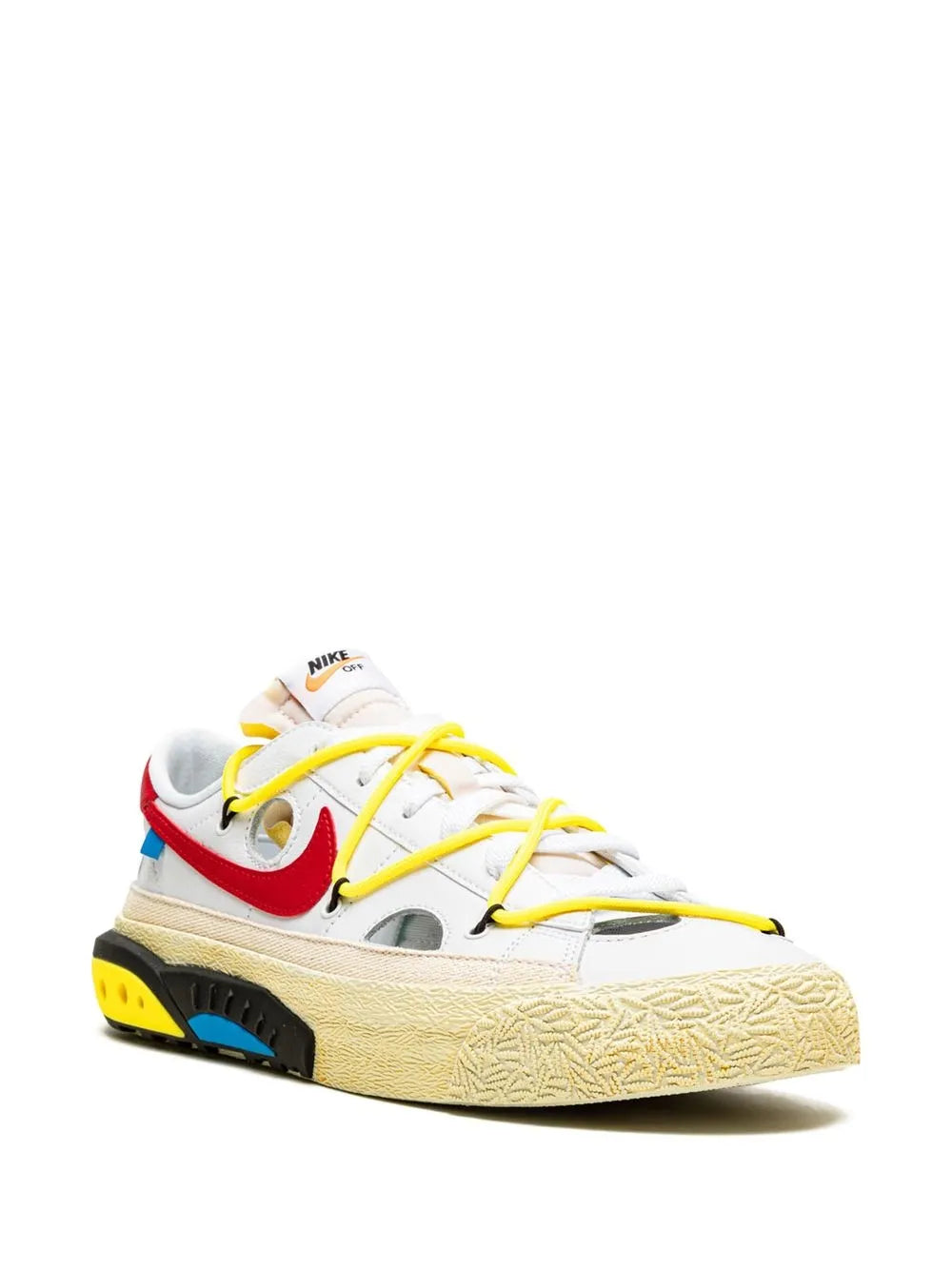 X Off-White Blazer Low University Red Sneakers