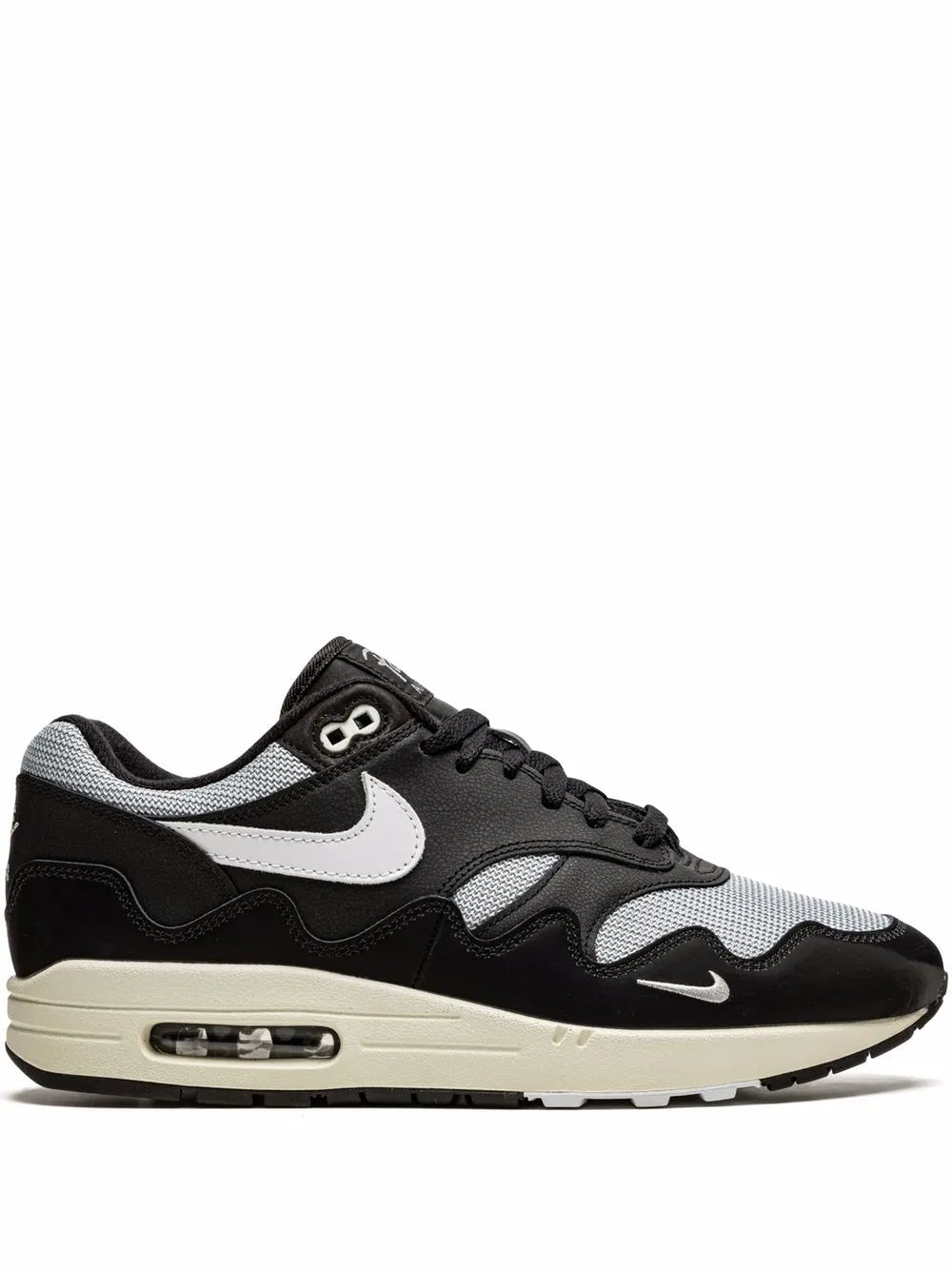 X Patta Air Max 1 Black Sneakers