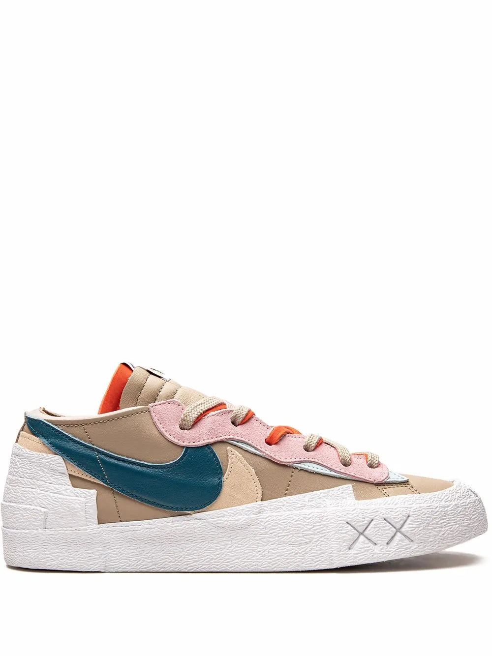 X Sacai X Kaws Blazer Low Reed Sneakers
