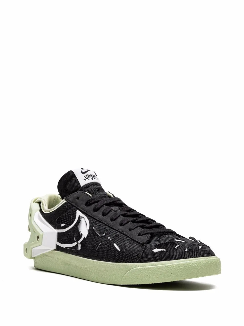 X Acronym Blazer Low Black/Olive Aura Sneakers