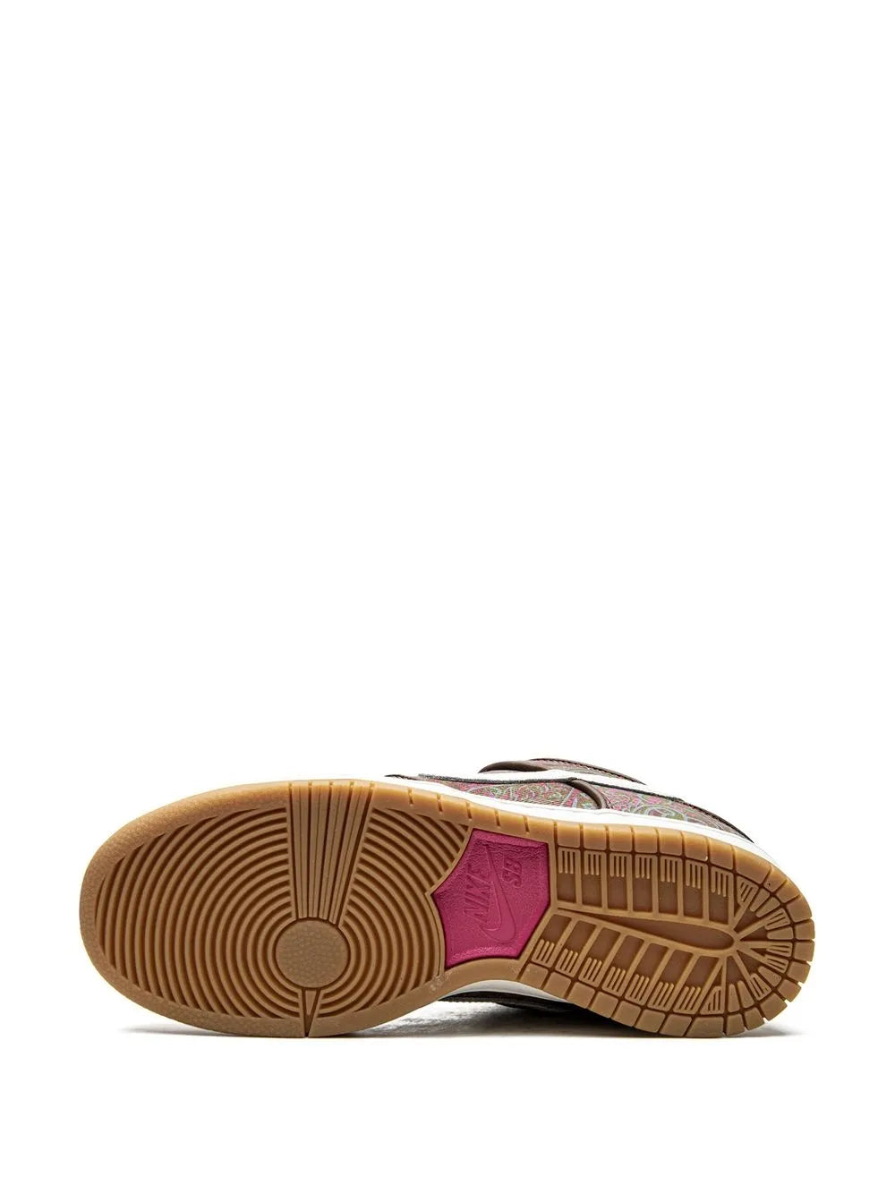 Sb Dunk Low Paisley Brown Sneakers