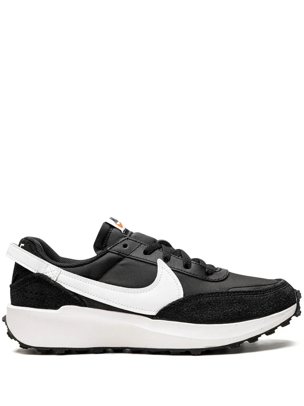 Waffle Debut Black/White-Orange-Clear Sneakers