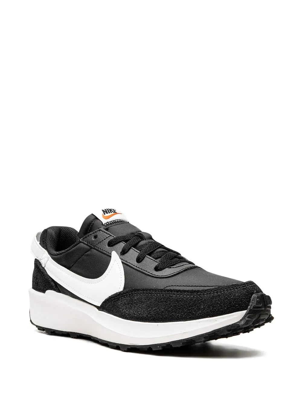 Waffle Debut Black/White-Orange-Clear Sneakers