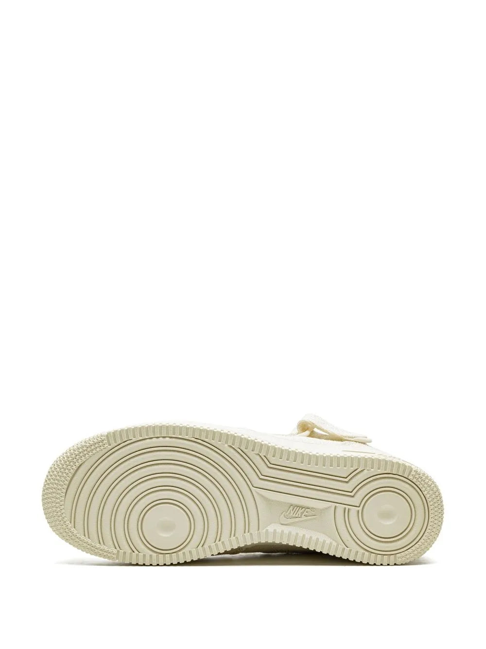 X Stussy Air Force 1 Mid Fossil Sneakers