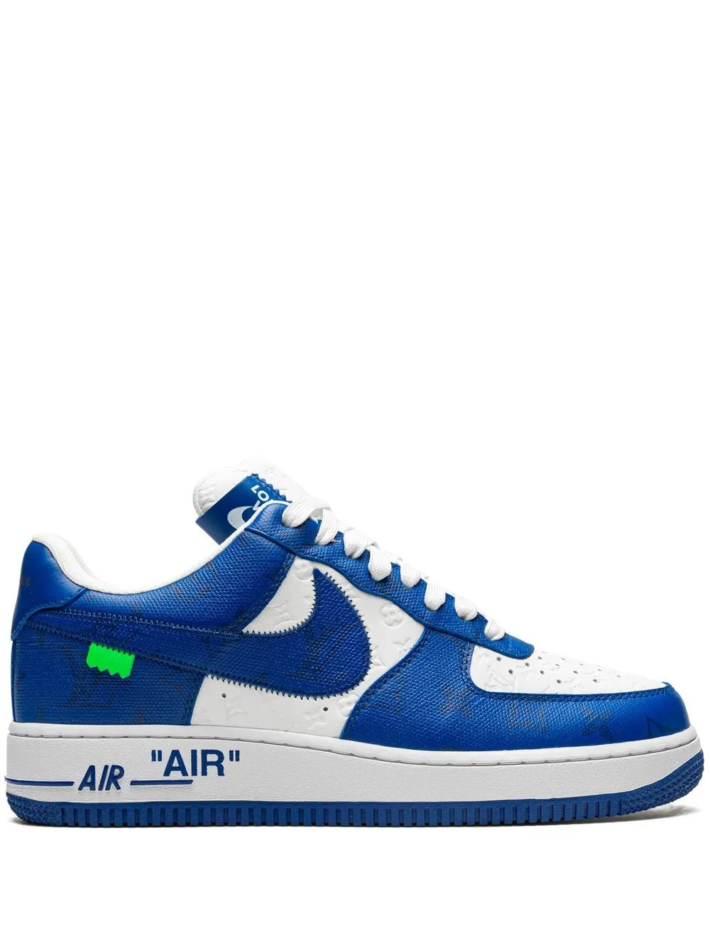 X Louis Vuitton Air Force 1 Low Virgil Abloh - White/Blue Sneakers