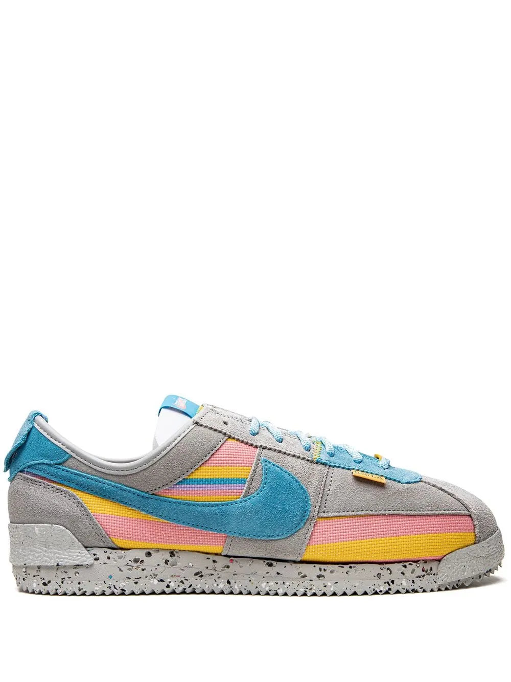 X Union Cortez Grey/Blue Sneakers