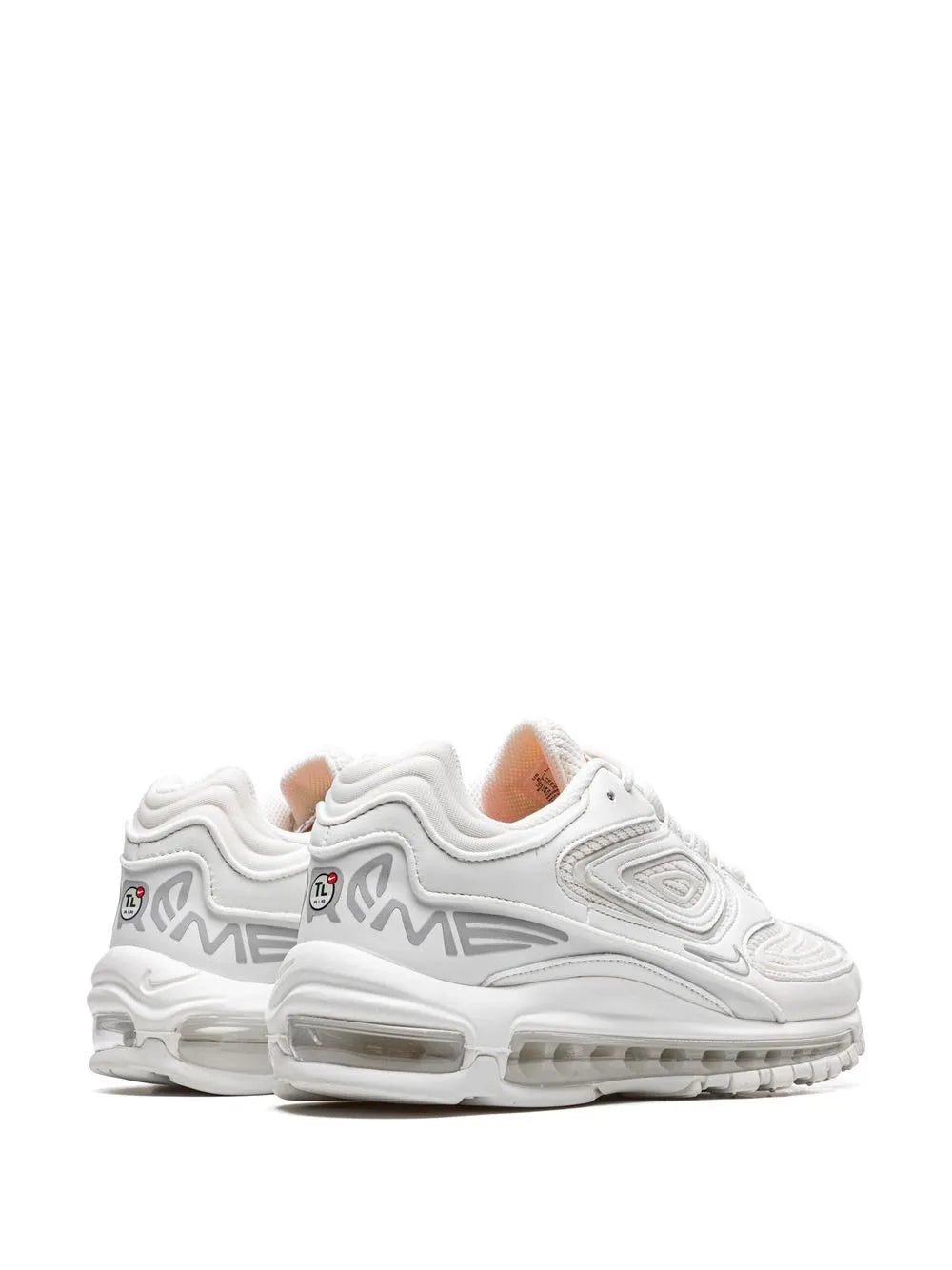 X Supreme Air Max 98 Tl White Sneakers