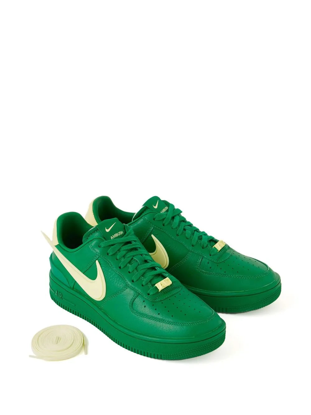 X Ambush Air Force 1 Low Green Sneakers