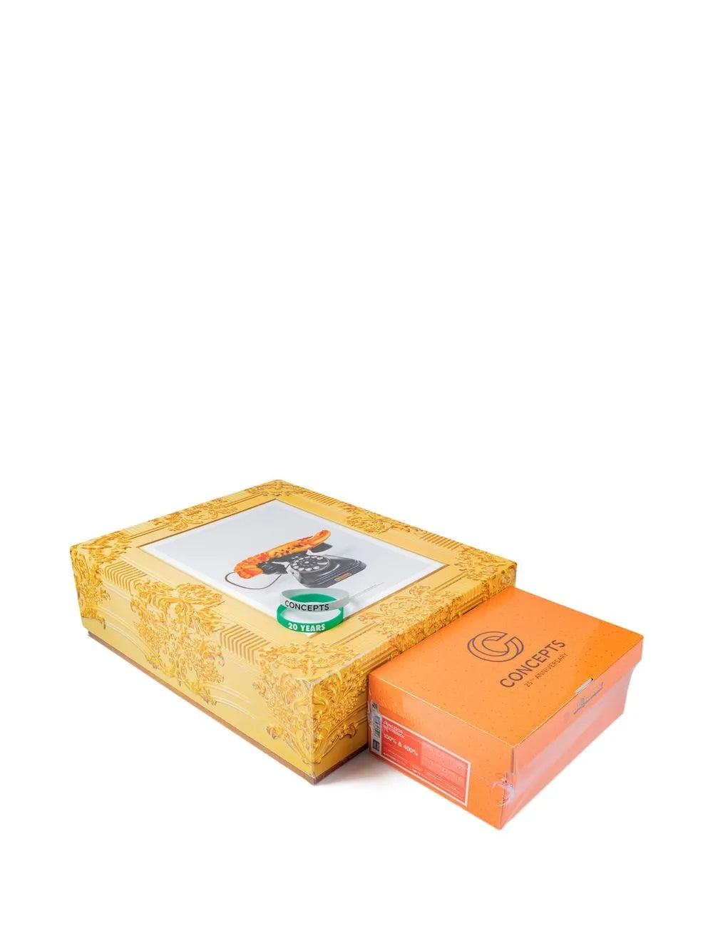 X Concepts Sb Dunk Low Orange Lobster Special Box Sneakers