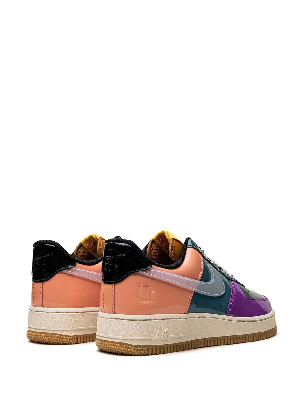 X Undefeated Air Force 1 Low Multi-Patent Sneakers