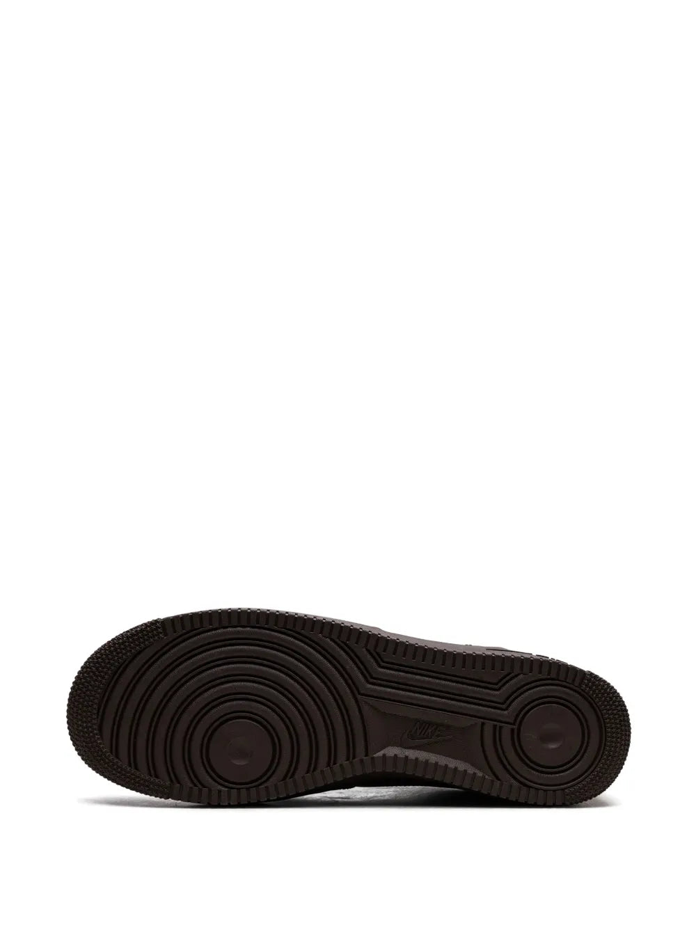 X Supreme Air Force 1 Brown Sneakers